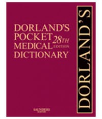 DORLAND'S POCKET MEDICAL DICTIONARY