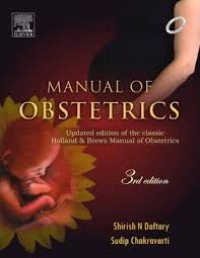 MANUAL OF OBSTETRICS